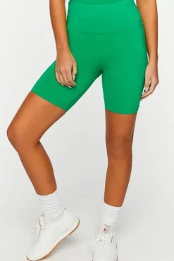 Active High-Rise Biker Shorts