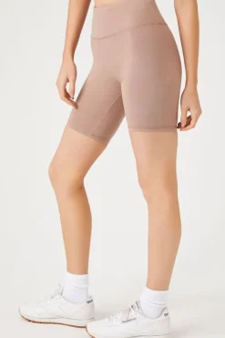 Active High-Rise Biker Shorts