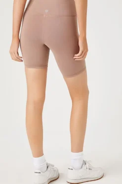 Active High-Rise Biker Shorts