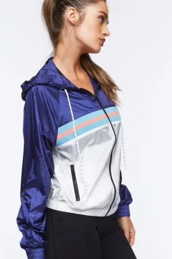 Active Hooded Windbreaker Jacket