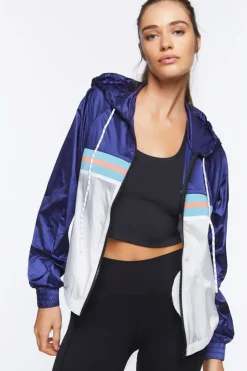 Active Hooded Windbreaker Jacket