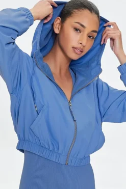 Active Hooded Windbreaker Jacket