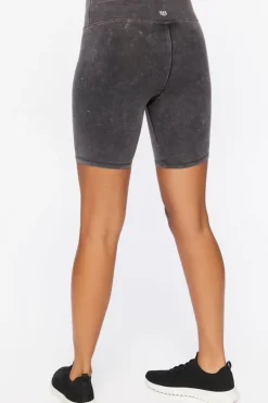 Active Mineral Wash Biker Shorts