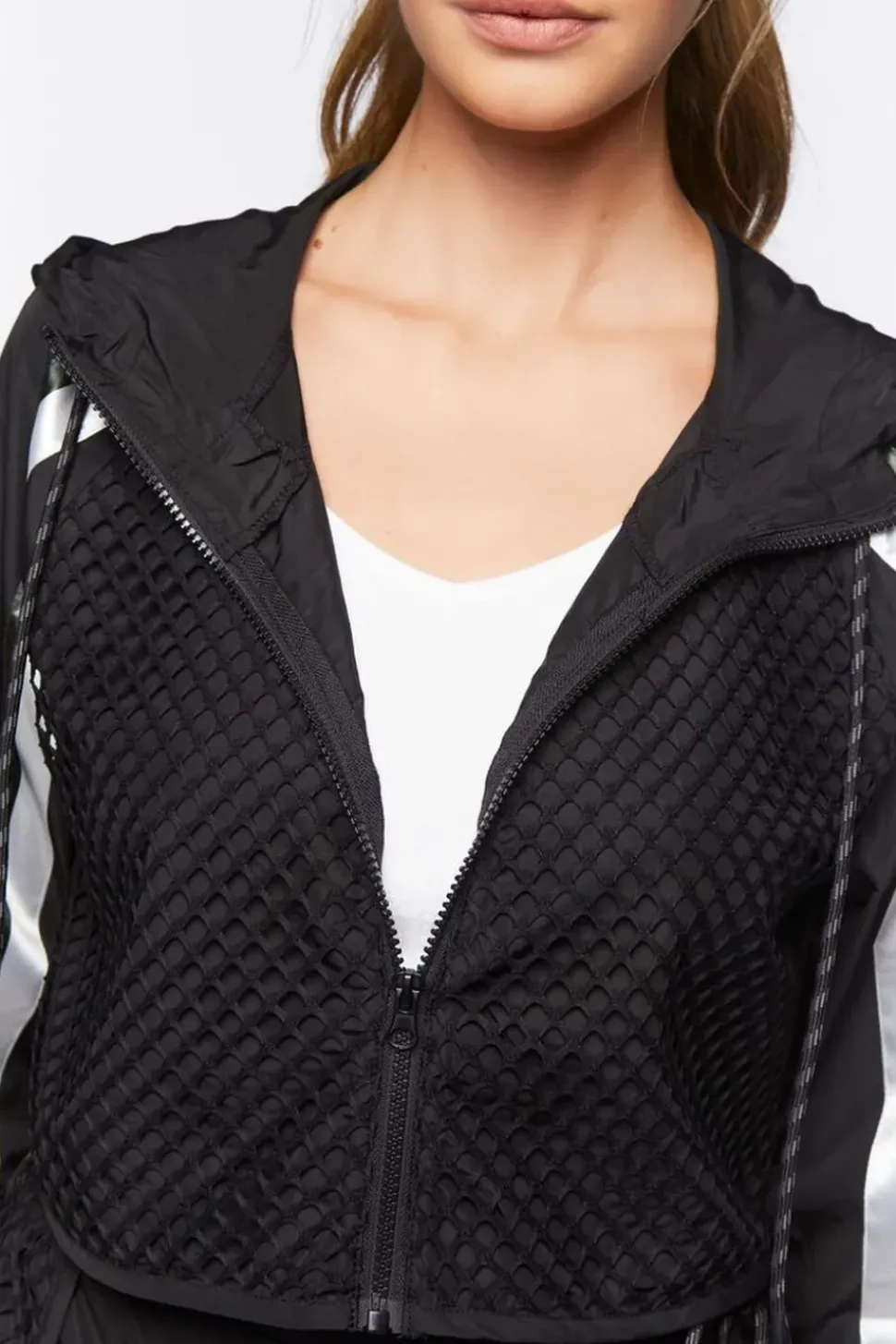 Active Netted Windbreaker Jacket