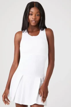 Active Pleated Mini Dress