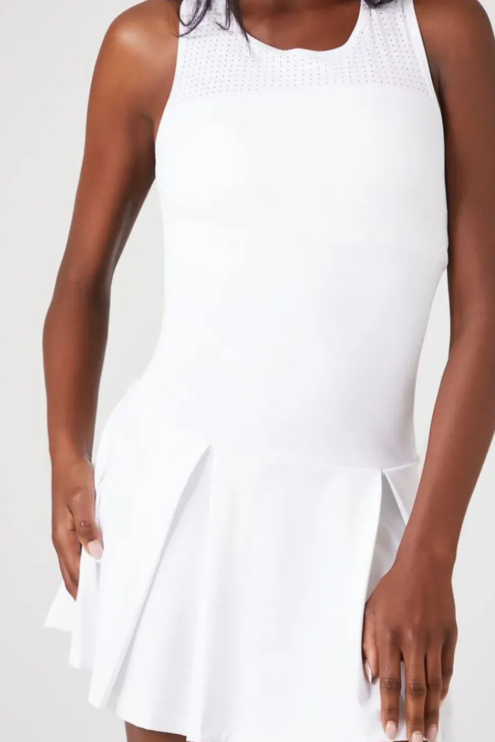 Active Pleated Mini Dress