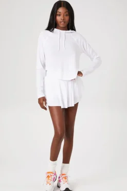 Active Raglan Hooded Top