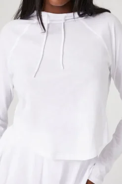 Active Raglan Hooded Top