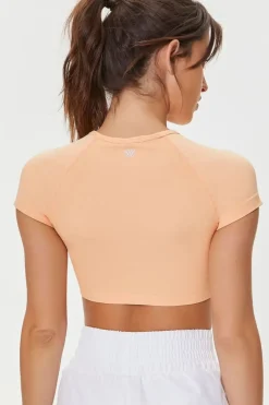 Active Raglan-Sleeve Crop Top