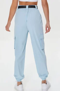 Active Release-Buckle Belted Joggers