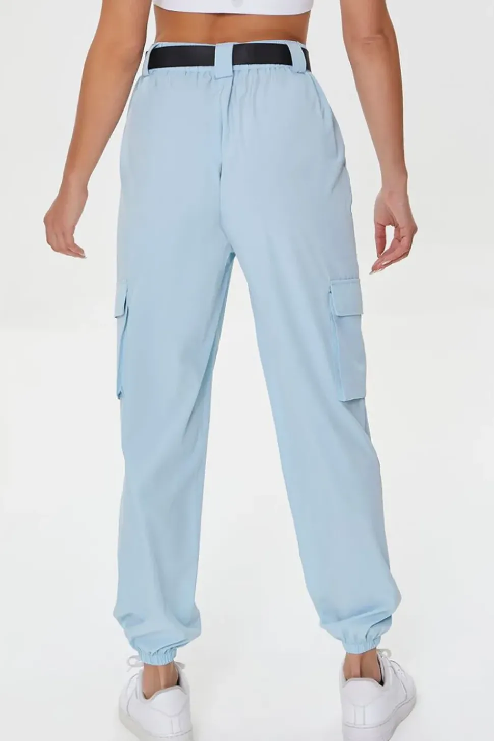 Active Release-Buckle Belted Joggers