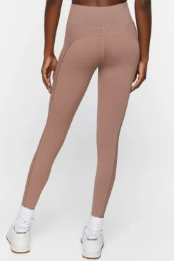 Active Ribbed-Panel Leggings
