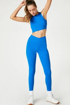 Active Ribbed Surplice Leggings
