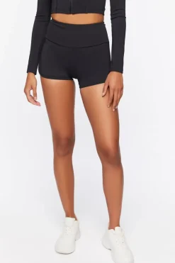 Active Ruched-Bum Biker Shorts