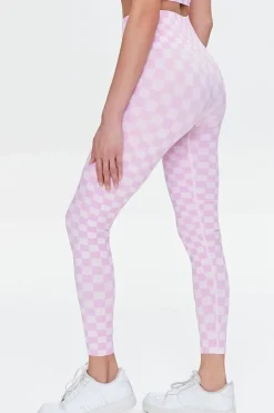 Active Seamless Checkered Leggings