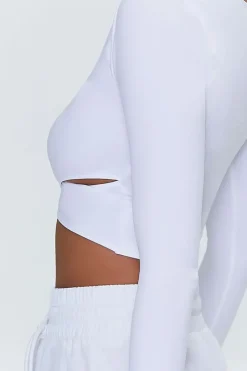 Active Seamless Crisscross Crop Top