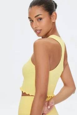 Active Seamless Cropped Tank Top