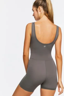 Active Seamless Cutout Romper