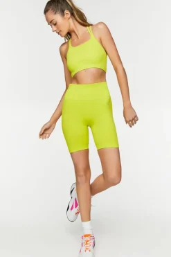 Active Seamless High-Rise Biker Shorts