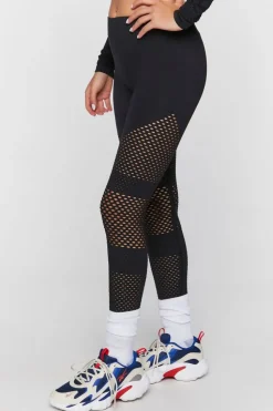 Active Seamless Netted Leggings