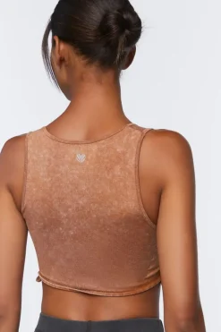 Active Seamless Ribbed Crop Top