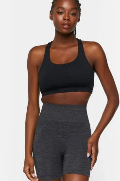 Active Seamless Space Dye Biker Shorts
