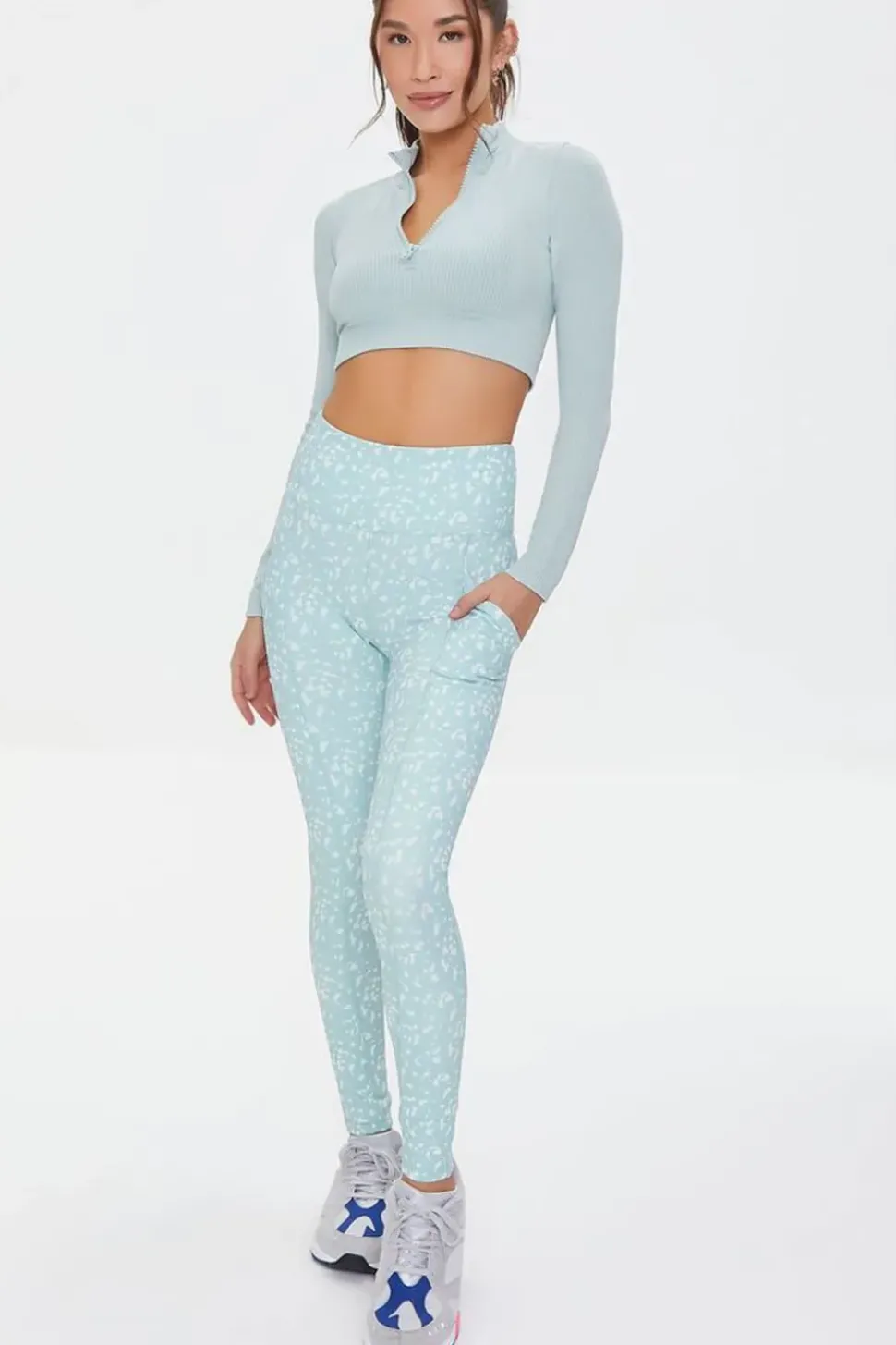 Active Speckled Print Leggings
