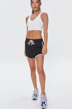 Active Stripe Ringer Shorts