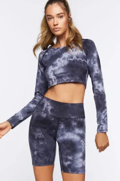 Active Tie-Dye Crop Top