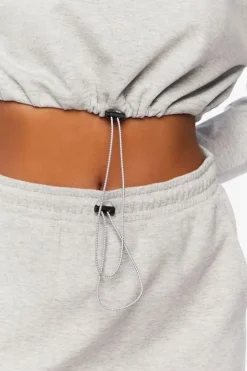 Active Toggle Drawstring Mini Skirt