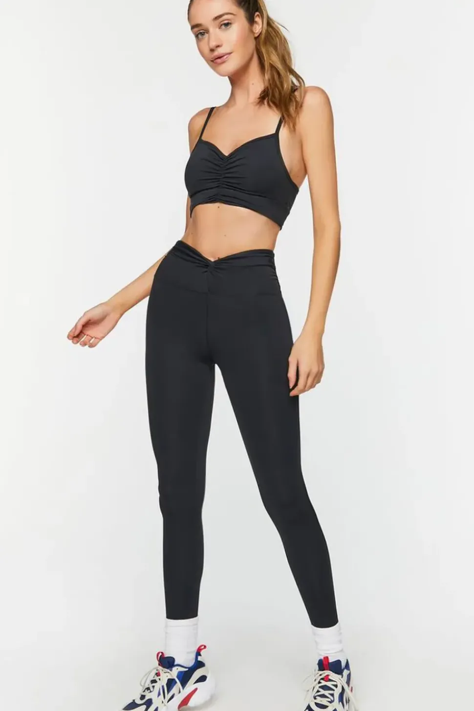 Active Twist-Front Leggings