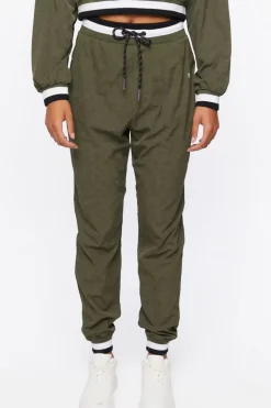 Active Varsity-Striped Drawstring Joggers