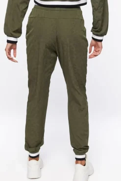 Active Varsity-Striped Drawstring Joggers