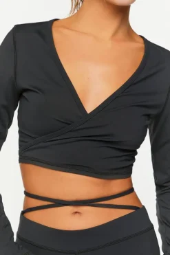Active Wraparound Crop Top