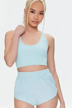 Active Zip-Pocket Shorts