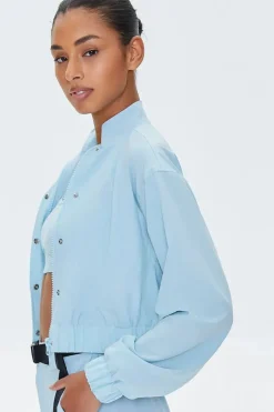 Active Zip-Up Windbreaker Jacket