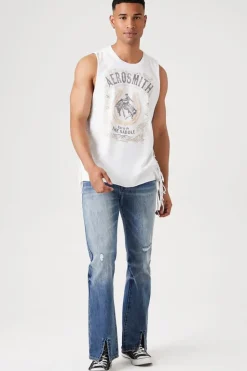 Aerosmith Graphic Fringe Muscle Tee