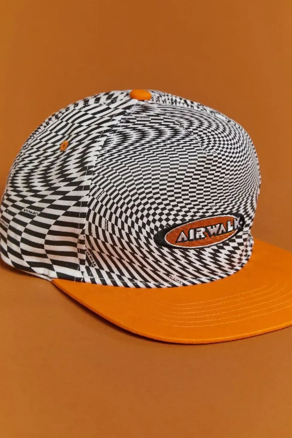 Airwalk Checkered Baseball Cap