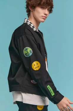Airwalk Checkered Patch Jacket