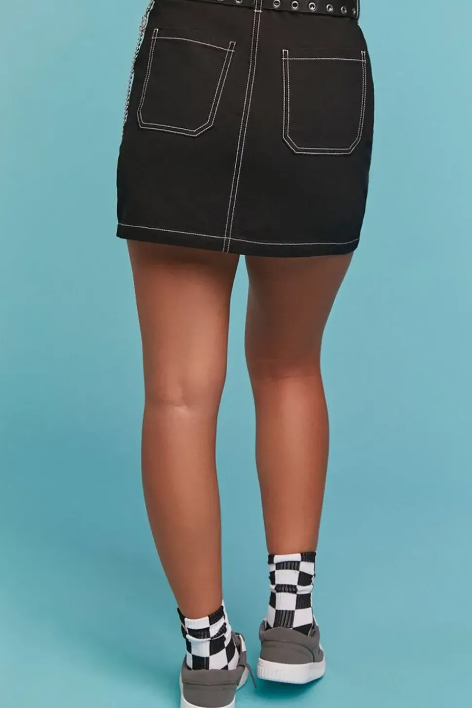 Airwalk Denim Mini Skirt
