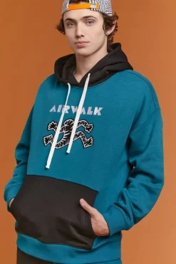 Airwalk Embroidered Fleece Hoodie