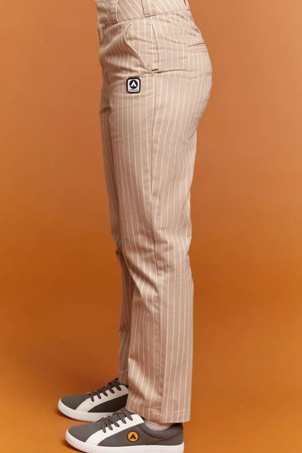 Airwalk Pinstriped Twill Pants