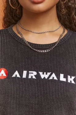 Airwalk Ribbed Graphic Tee