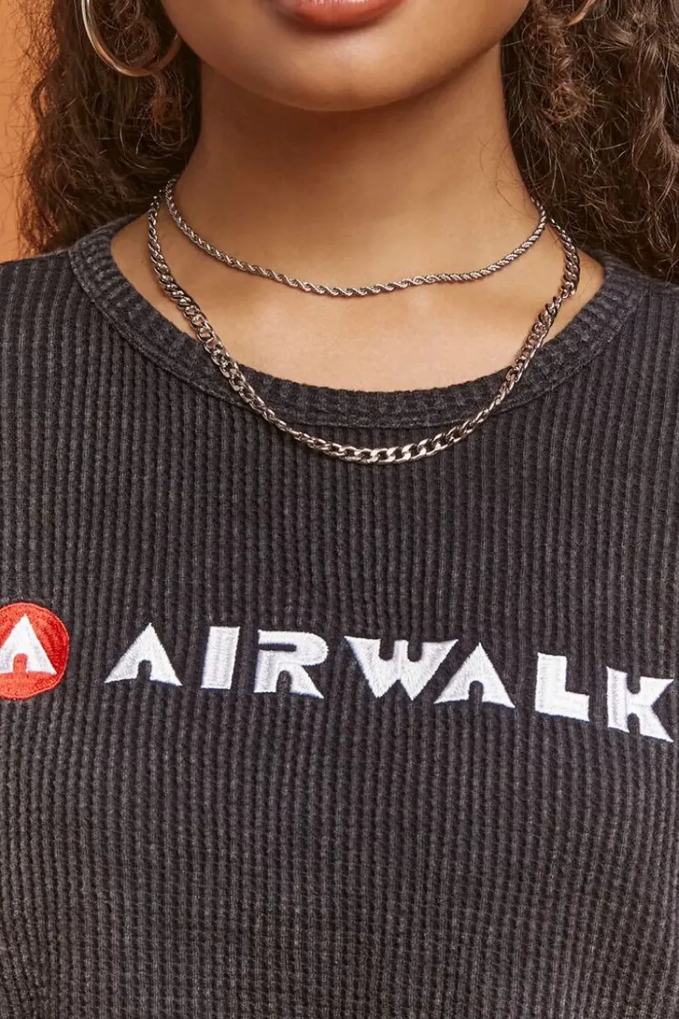 Airwalk Ribbed Graphic Tee