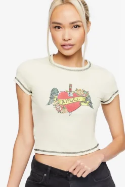 Angel Graphic Baby Tee