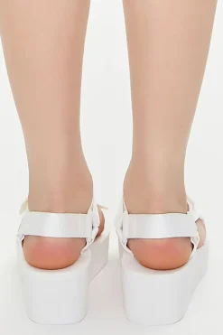 Ankle-Strap Platform Wedges