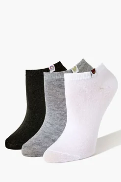 Assorted Ankle Socks Set - 3 Pack