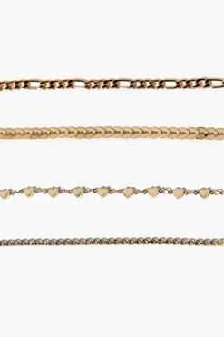 Assorted Chain Bracelet Set