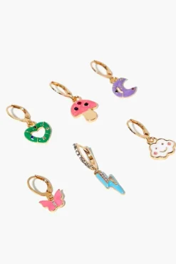 Assorted Charm Earring Set