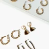 Assorted Hoop Earring Set